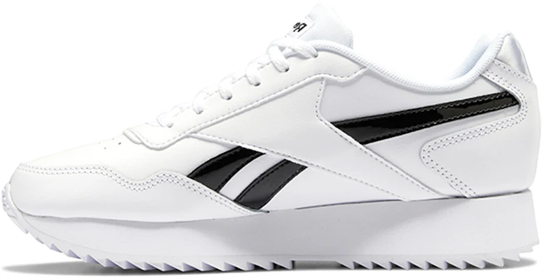 (W) リーボック ロイヤル グライド リップル ダブル (ブラック/ホワイト) G58088 Buy (W) リーボック ロイヤル グライド リップル ダブル (ブラック/ホワイト) G58088