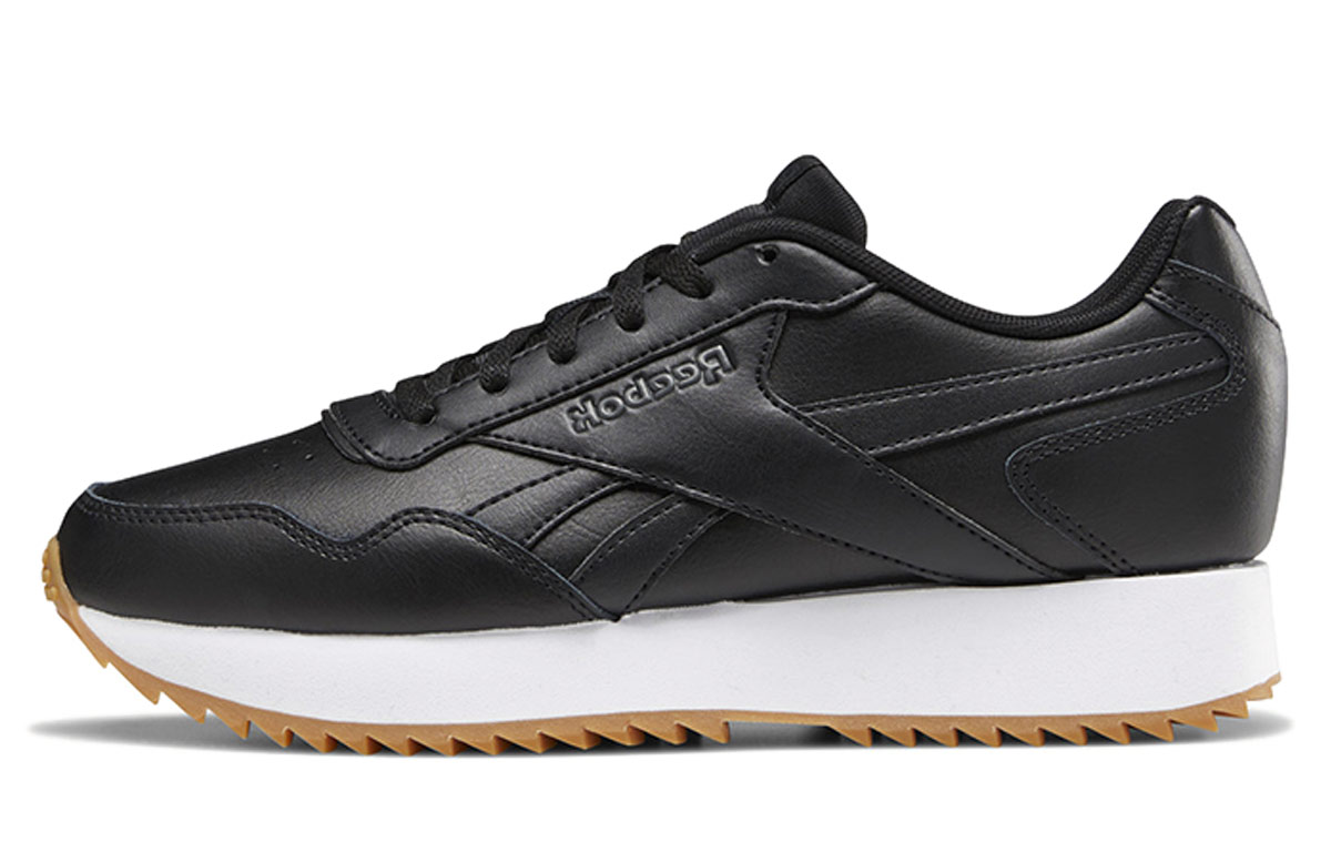 (Women) Reebok Royal Glide Ripple Double 'Black White' DV6674