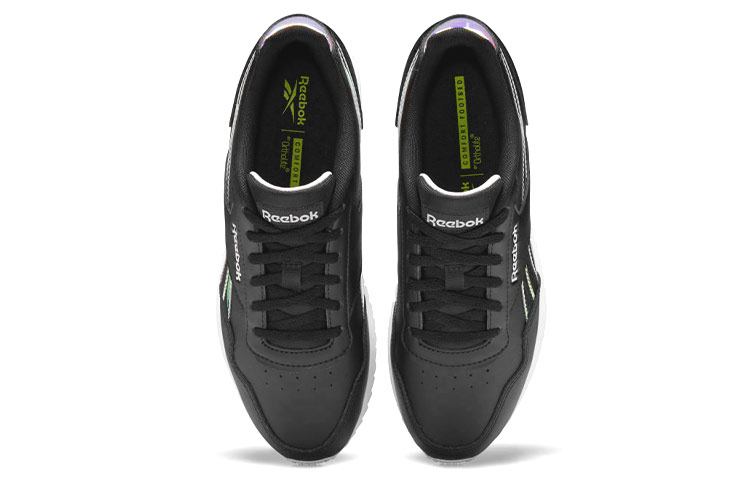 (W) Reebok Royal Glide Ripple Double 'Black White Yellow' 圖 4