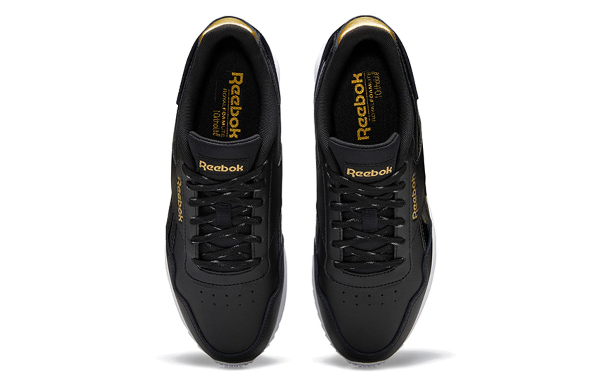 Shop (W) Reebok Royal Glide Ripple Double ''Schwarz Weiß'' FW6715