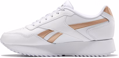 (Women) Reebok Royal Glide Ripple Double 'White Brown' FZ0967 (Women) Reebok Royal Glide Ripple Double 'White Brown' FZ0967
