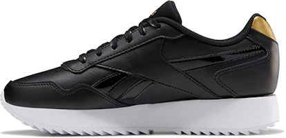 (Women) Reebok Royal Glide Ripple Double 'Black White' FW6715 (Women) Reebok Royal Glide Ripple Double 'Black White' FW6715