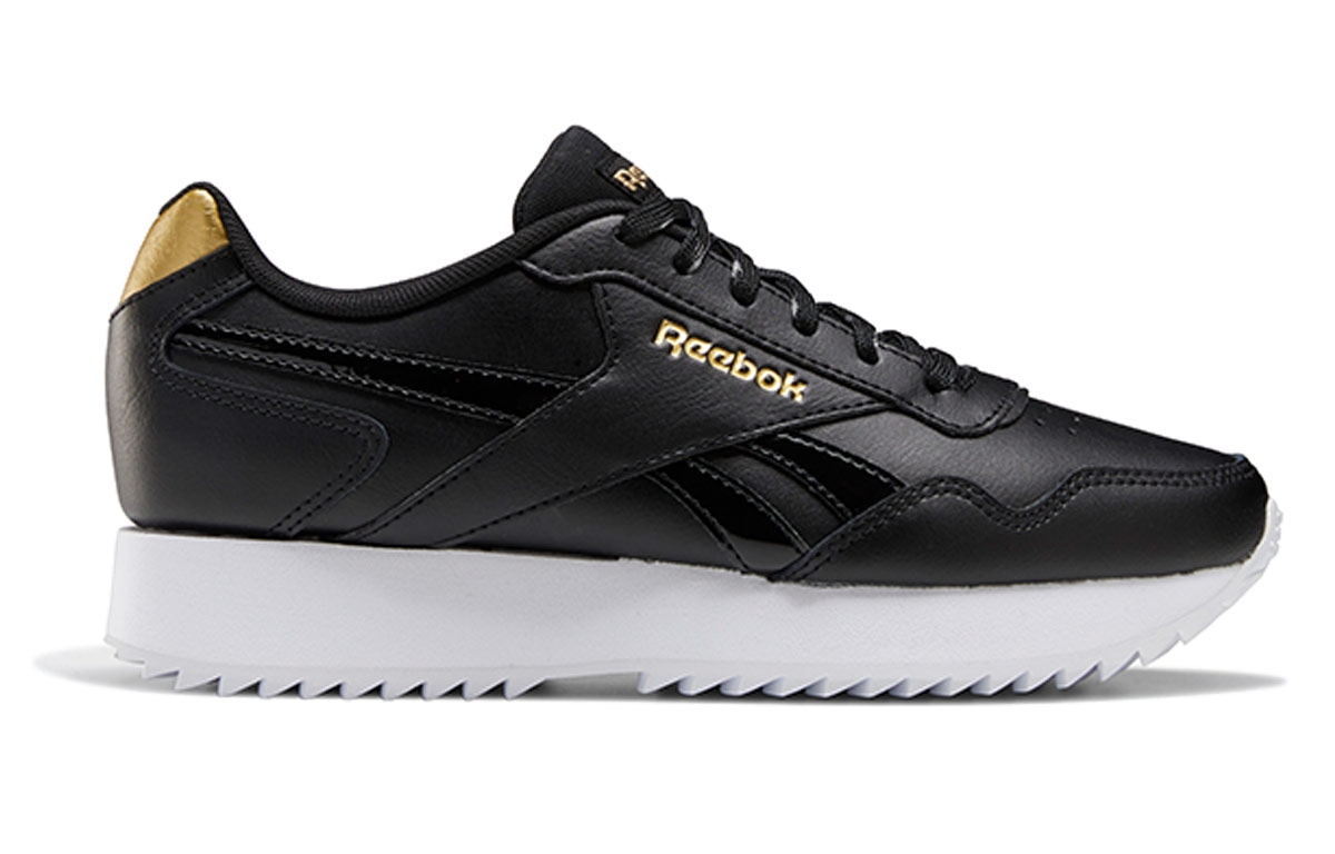 (W) Reebok Royal Glide Ripple Double 'Black White' 圖 2