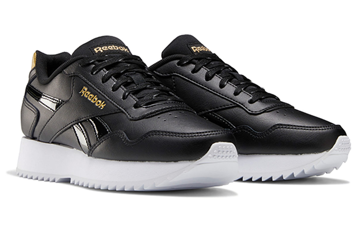 (W) Reebok Royal Glide Ripple Double 'Black White' 圖 3