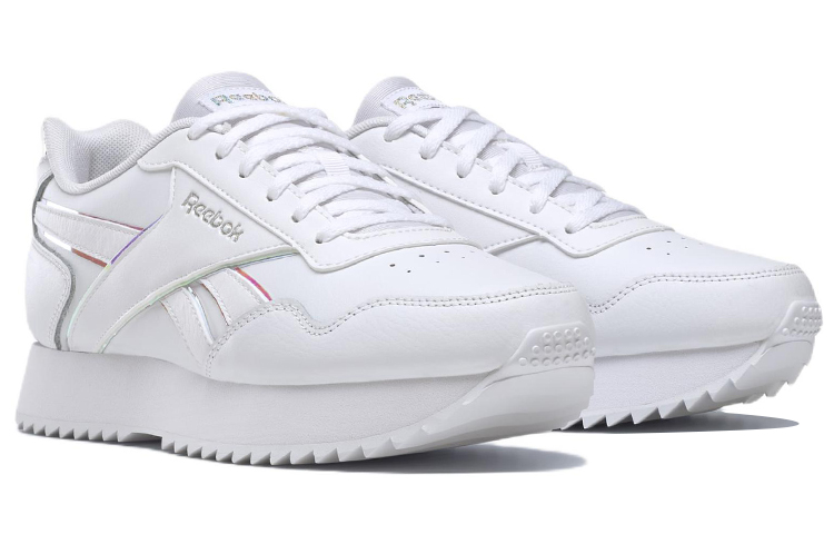 Lookbook (W) Reebok Royal Glide Ripple Double ''Triple White'' Blanche Triple GW1182