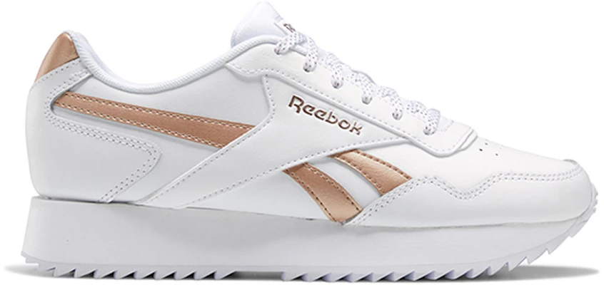 (Women) Reebok Royal Glide Ripple Double 'White Brown' FZ0967 Order (Women) Reebok Royal Glide Ripple Double 'White Brown' FZ0967
