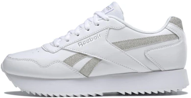 (Women) Reebok Royal Glide Ripple Double 'White Grey' GX5981 (Women) Reebok Royal Glide Ripple Double 'White Grey' GX5981