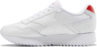 (Women) Reebok Royal Glide Ripple Double Running Shoes White/Orange FW6714 (Women) Reebok Royal Glide Ripple Double Running Shoes White/Orange FW6714