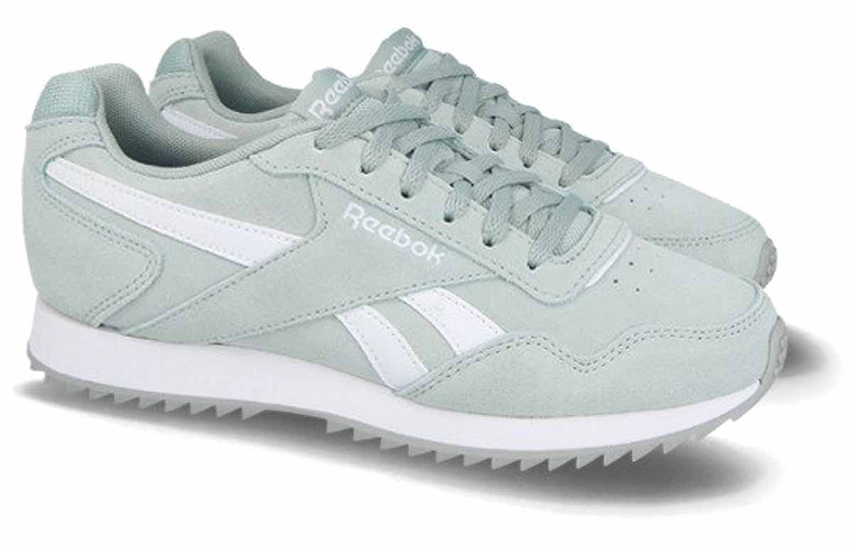 Lookbook (W) Zapatillas Reebok Royal Glide para Correr 'Verde Pálido Blanco' CN7350