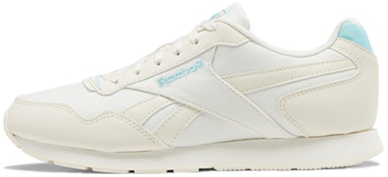 (Women) Reebok Royal Glide Txt Running Shoes White/Blue FX0302 (Women) Reebok Royal Glide Txt Running Shoes White/Blue FX0302