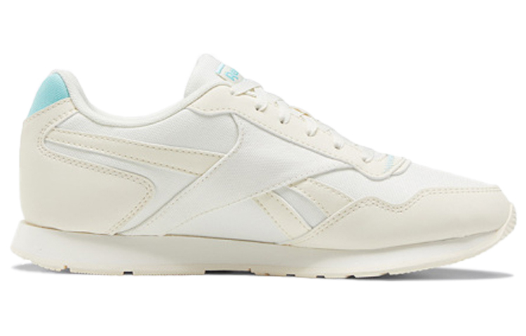 (W) Reebok Royal Glide Txt Running Shoes White/Blue 圖 2