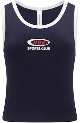 (Women) Reebok Slim Fit Tank Top Navy Blue with Colorblock Logo Print. 24SRC410WGN2 Buy (Women) Reebok Slim Fit Tank Top Navy Blue with Colorblock Logo Print. 24SRC410WGN2