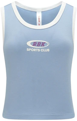 (Women) Reebok Slim Fit Tank Top with Colorblock Logo Print Blue Purple 24SRC410WGB4 Buy (Women) Reebok Slim Fit Tank Top with Colorblock Logo Print Blue Purple 24SRC410WGB4