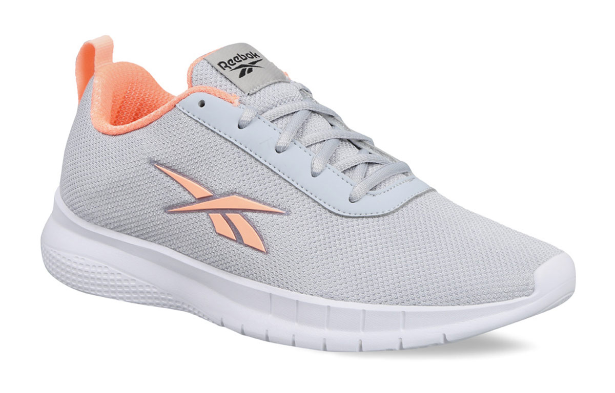 Lookbook Reebok Stride Runner 女款 灰橘色 跑步鞋
