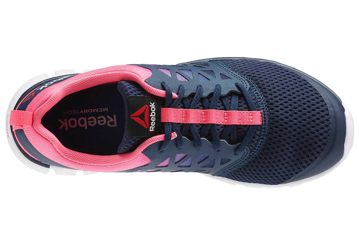 Shop Reebok Sublite Xt Cushion 2 女款 藍粉白 跑步鞋