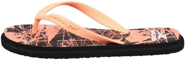 (Women) Reebok Swim Russle Flip Slides 'Orange Black' FV9523 (Women) Reebok Swim Russle Flip Slides 'Orange Black' FV9523