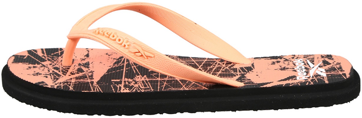 (Women) Reebok Swim Russle Flip Slides 'Orange Black' FV9523 Buy (Women) Reebok Swim Russle Flip Slides 'Orange Black' FV9523