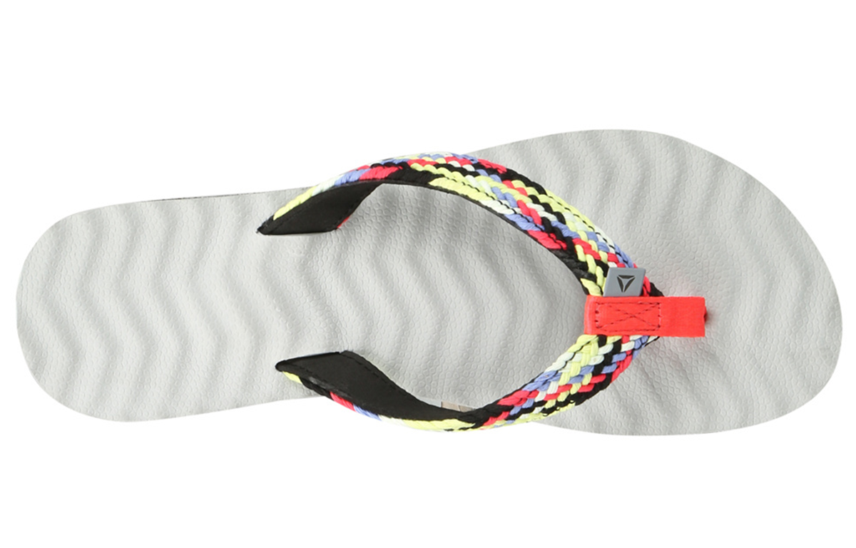 Shop (Women) Reebok Swim Webbing Flip LP 'Yellow Blue' EG4478
