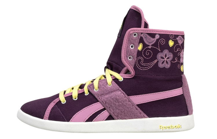 Buy Reebok Top Down Craft 防滑減震 高筒休閒板鞋 女款 紫