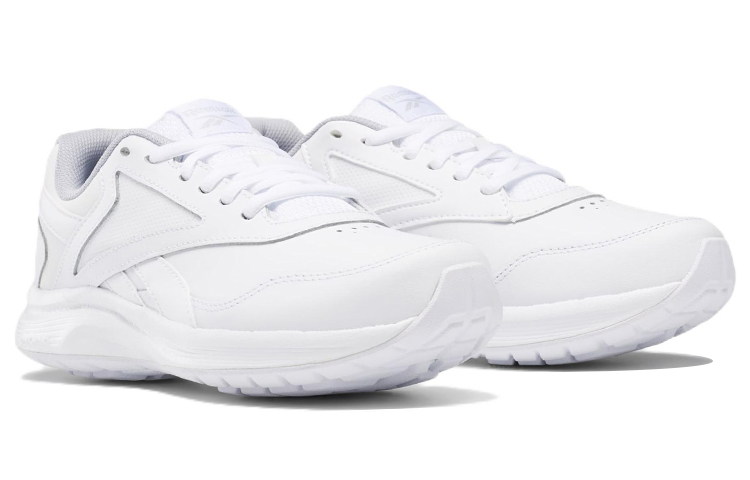 Lookbook Reebok Walk Ultra 7 Dmx Max 寬版舒適耐磨戶外運動跑步鞋 女款 雲白