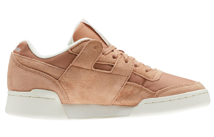 Order Reebok Workout Lo Plus 減震防滑耐磨 低筒 板鞋 女款 棕粉色
