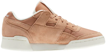 Order Reebok Workout Lo Plus 減震防滑耐磨 低筒 板鞋 女款 棕粉色