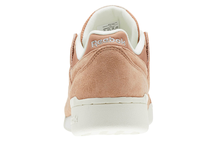 Shop Reebok Workout Lo Plus 減震防滑耐磨 低筒 板鞋 女款 棕粉色