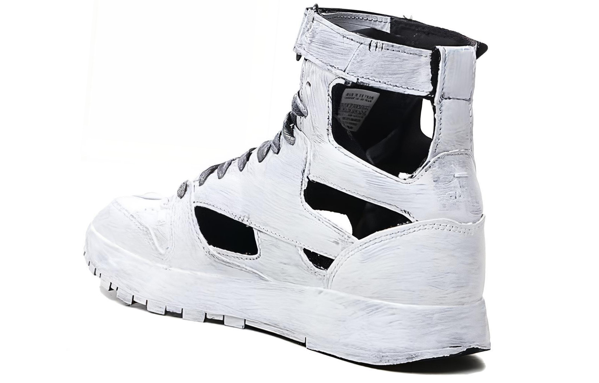 Lookbook (W) (女性) リーボック x メゾンマルジェラ クラシックレザー 足袋 ハイ 'ホワイトアウト' S39WS0099-P4242-H8666 S39WS0099-P4242-H8666