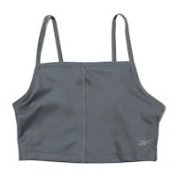 (Women) Reebok Yoga Rib Crop Casual Ribbed Yoga Tank Top 100037445 (Women) Reebok Yoga Rib Crop Casual Ribbed Yoga Tank Top 100037445