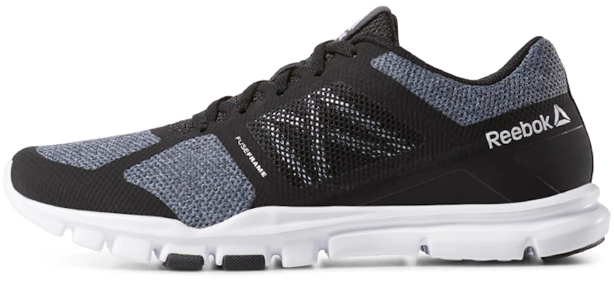 Reebok Yourflex Trainette 11 透氣輕便 低幫 跑步鞋 女款 黑灰 Buy Reebok Yourflex Trainette 11 透氣輕便 低幫 跑步鞋 女款 黑灰