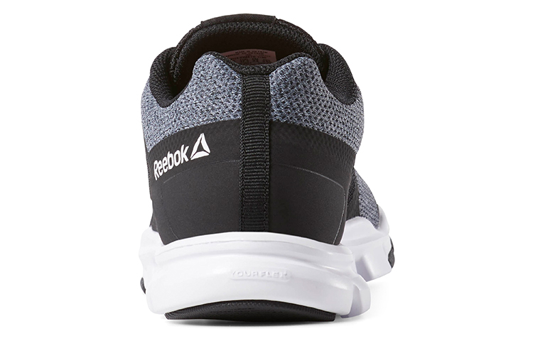 Shop Reebok Yourflex Trainette 11 透氣輕便 低幫 跑步鞋 女款 黑灰