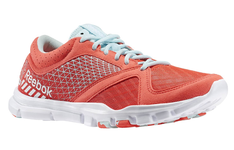 Lookbook (W) Reebok Yourflex Trainette 7.0 'Comfort Peach Sepatu Low-Top Wanita' M49892
