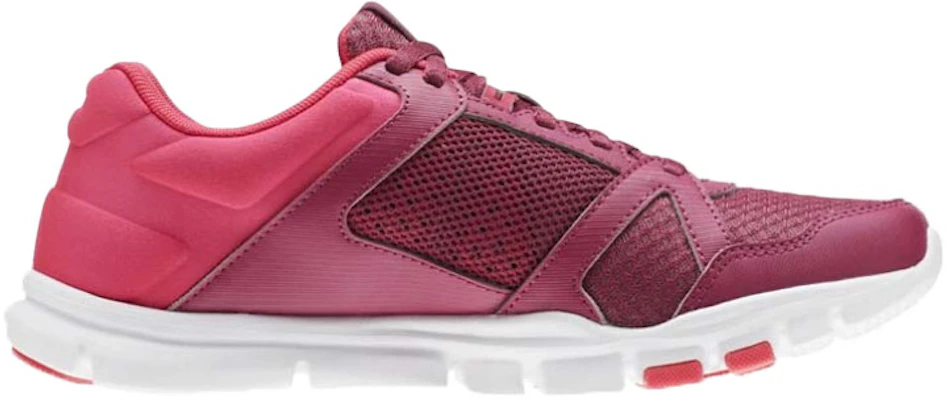 Reebok Yourflex Trainette 輕便透氣 低幫運動跑步鞋 女款 深粉色 Order Reebok Yourflex Trainette 輕便透氣 低幫運動跑步鞋 女款 深粉色