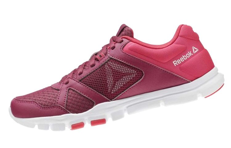 Lookbook Reebok Yourflex Trainette 輕便透氣 低幫運動跑步鞋 女款 深粉色