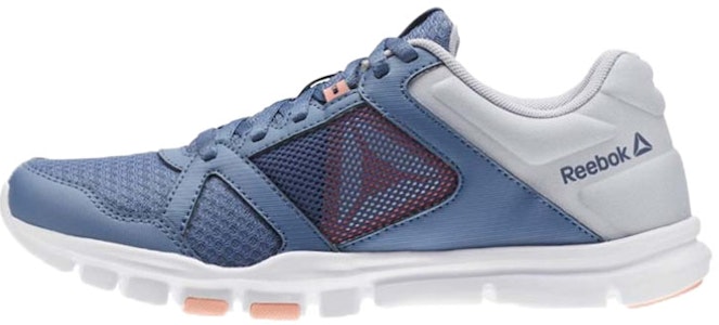 Reebok Yourflex Trainette 透氣輕便 低幫 跑步鞋 女款 灰藍 Buy Reebok Yourflex Trainette 透氣輕便 低幫 跑步鞋 女款 灰藍