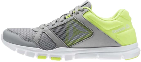 (Women) Reebok Yourflex Trainette 'Grey Yellow' CN4732 (Women) Reebok Yourflex Trainette 'Grey Yellow' CN4732