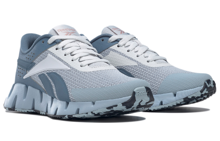 Lookbook 銳步 Zig Dynamica 2 舒適 耐磨 低幫 跑步鞋 女款 青藍色