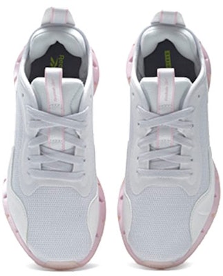 Reebok Zig Dynamica 女款 灰粉 低筒跑步鞋 Shop Reebok Zig Dynamica 女款 灰粉 低筒跑步鞋