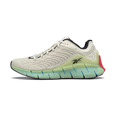 (W) Reebok Zig Kinetica Sports Casual Shoes 'White Green'
