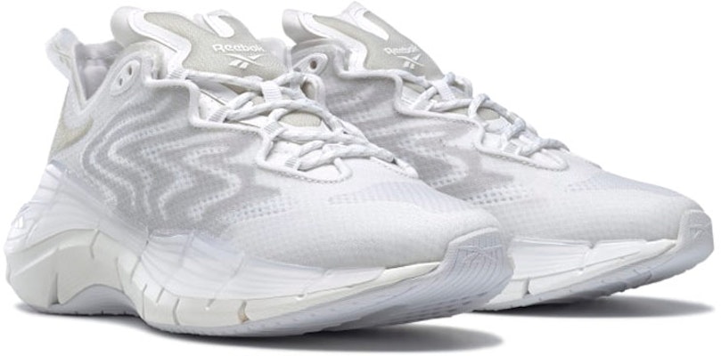 (Women) Reebok Zig Kinetica II 'Grey White' H00093 Lookbook (Women) Reebok Zig Kinetica II 'Grey White' H00093