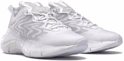 Lookbook Reebok Zig Kinetica II 輕便透氣休閒運動鞋 女款 灰白