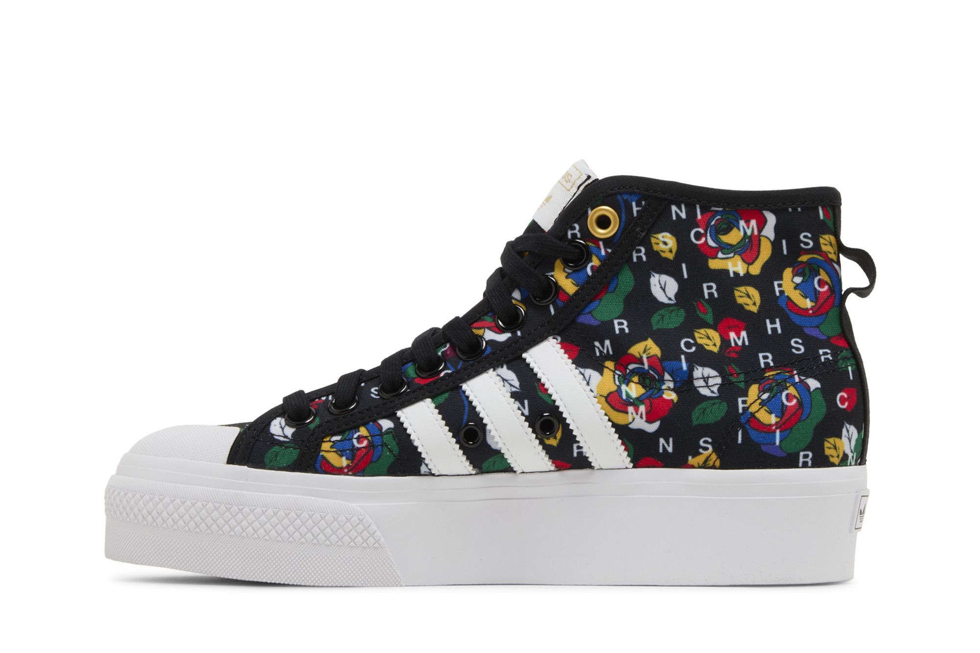 Lookbook (W) Rich Mnisi x adidas Nizza Platform Mid ''Pop-Art Rozen'' GZ4304