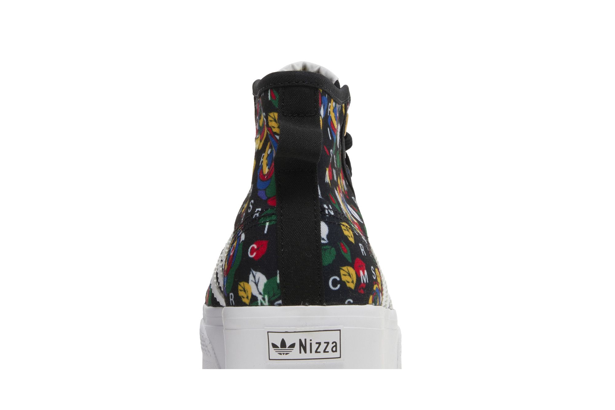 Sizing (W) Rich Mnisi x adidas Nizza Platform Mid ''Pop-Art Rozen'' GZ4304