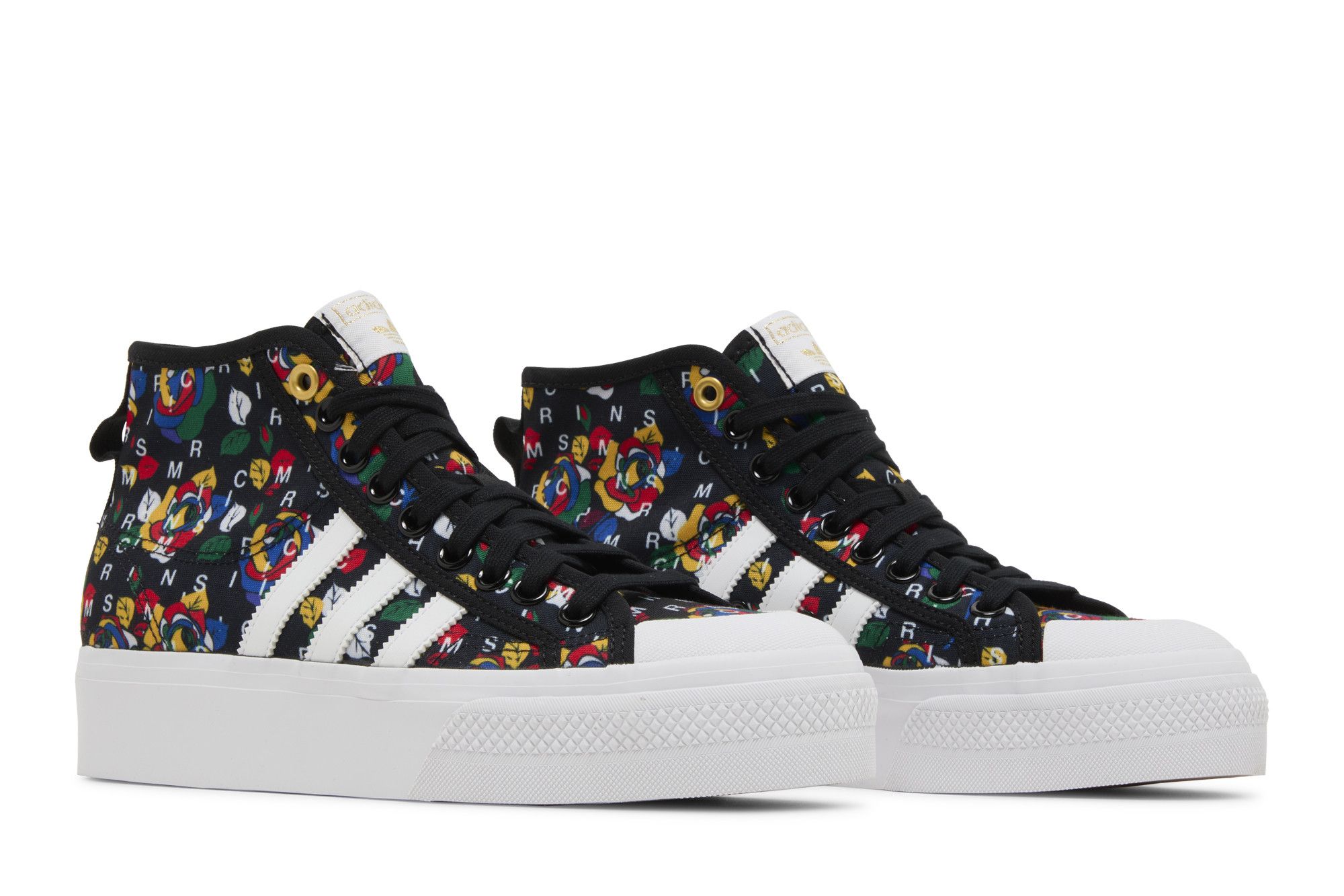 Cheap (W) Rich Mnisi x adidas Nizza Platform Mid ''Pop-Art Rozen'' GZ4304