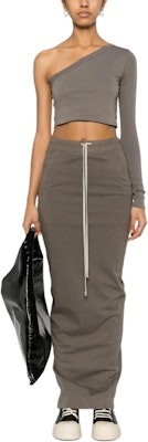 (W) Rick Owens 不對稱單肩修身灰色長袖上衣 RP01D2215JA-34 Lookbook (W) Rick Owens 不對稱單肩修身灰色長袖上衣 RP01D2215JA-34