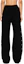 Purchase (Women) Rick Owens Black Drawstring Mid-Rise Wide-Leg Pants DS02D2336F-09