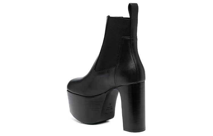 (W) Rick Owens 'Black Fashion Casual Short Boot' 圖 4