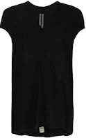 Order (W) RICK OWENS 黑色V領修身短袖T恤 RP01C5216Y-09