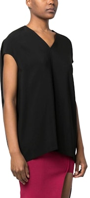 (W) RICK OWENS 黑色V領修身短袖T恤 RP01C5216Y-09 Purchase (W) RICK OWENS 黑色V領修身短袖T恤 RP01C5216Y-09