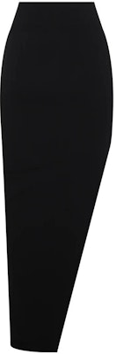 (Women) Rick Owens Black Split Long Slim Casual Maxi Dress. RO02C1669KST-09 Lookbook (Women) Rick Owens Black Split Long Slim Casual Maxi Dress. RO02C1669KST-09